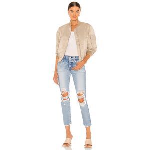 Moussy Vintage Japanese Denim May Tapered Mid Light Blue Jean 27